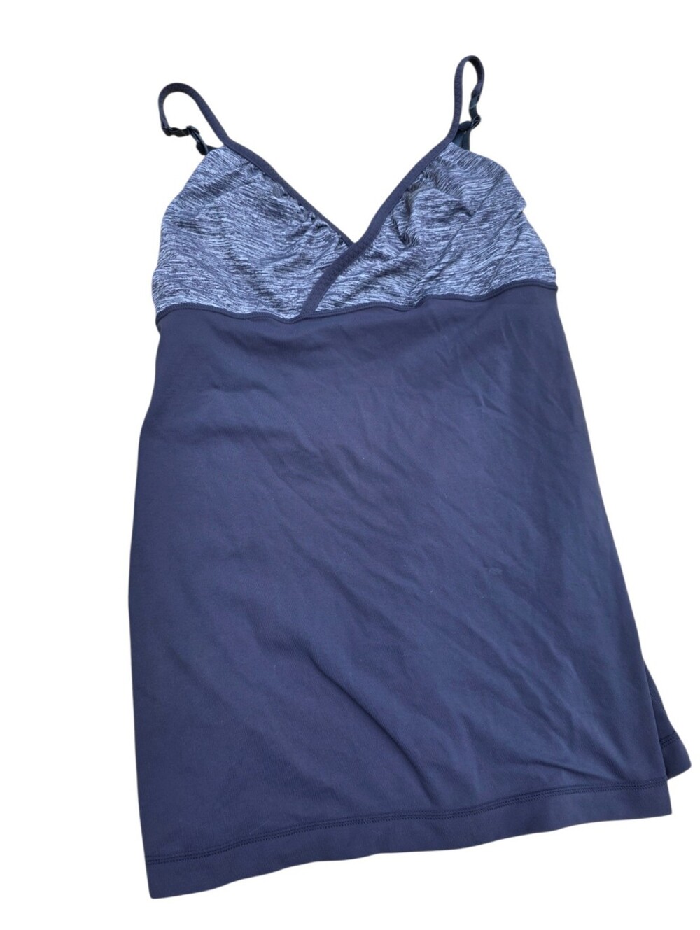 Lululemon Grey Top with Heathered Bust